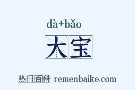 大宝是什么意思的图片